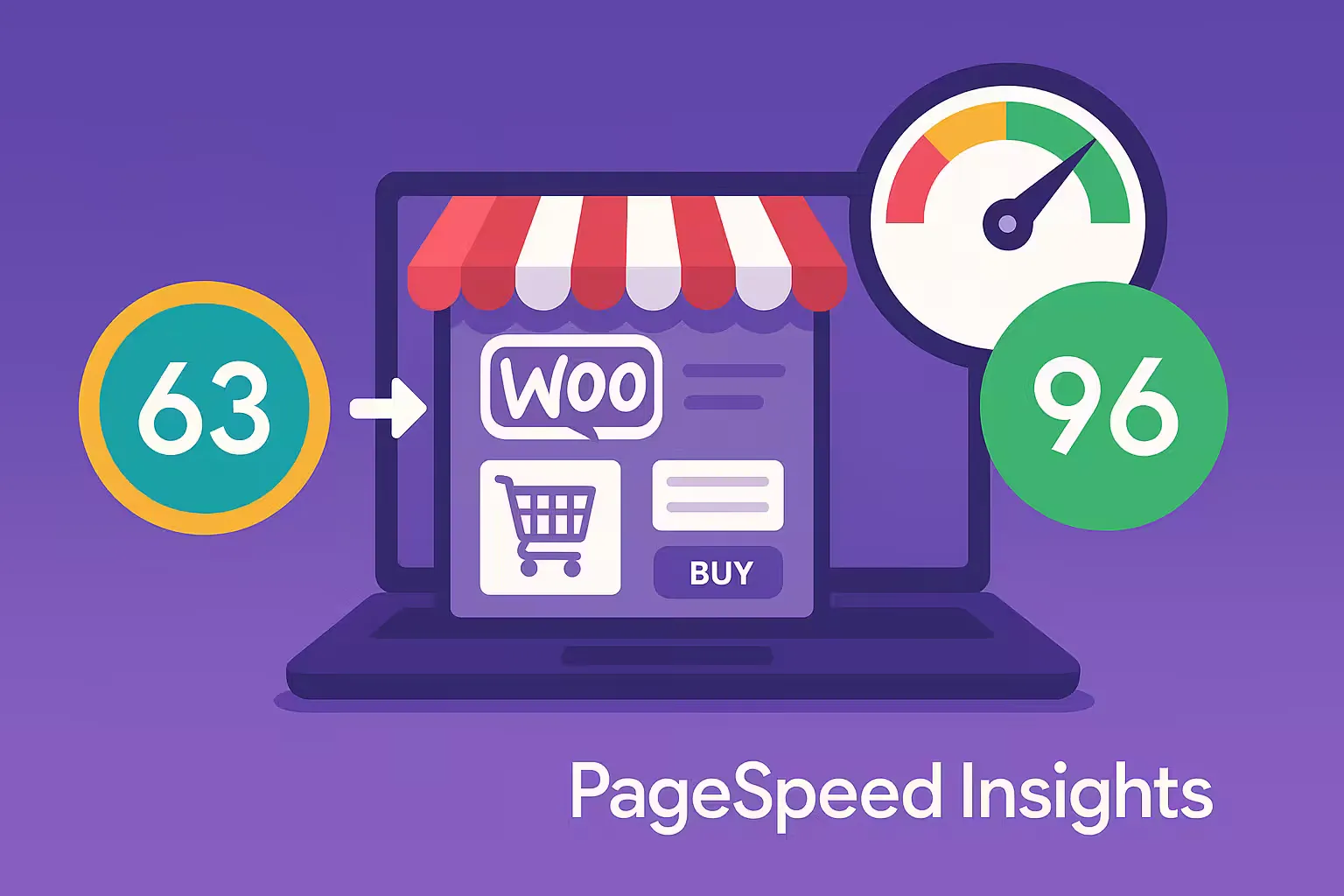 Przyspieszenie WooCommerce - PageSpeed Insights