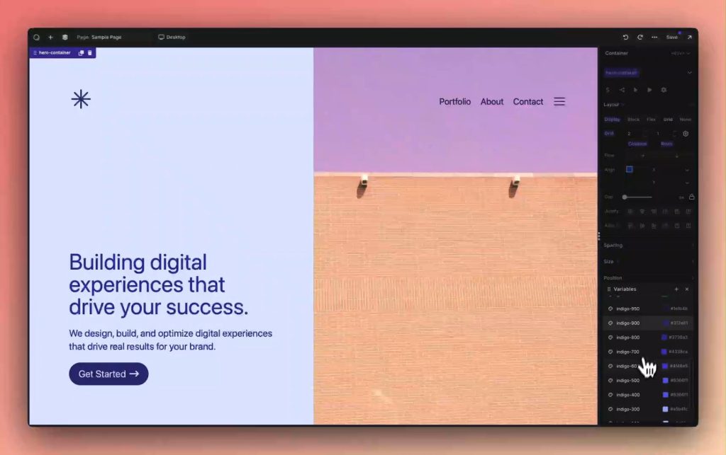 Interfejs Oxygen Builder